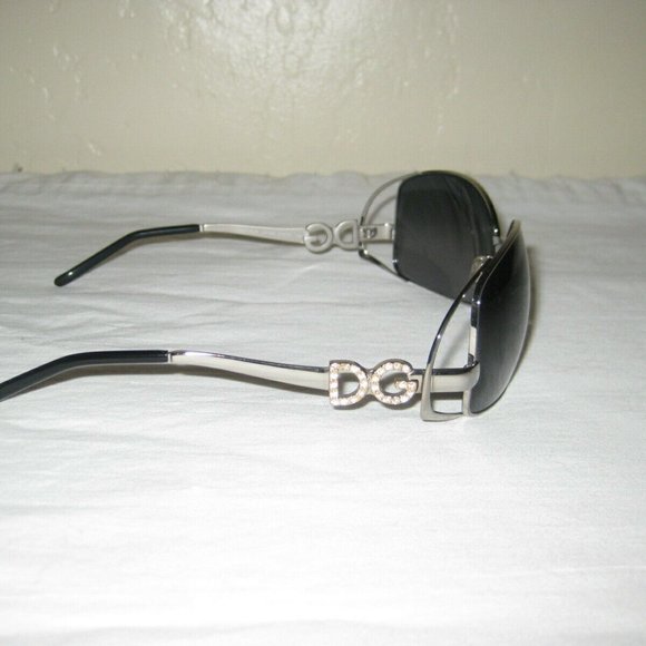Authentic Dolce & Gabbana Unisex Sunglasses w Rhinestones, NWOT - Picture 3 of 9